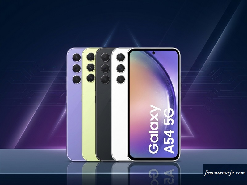 Samsung Galaxy A54 colour options Nigeria 